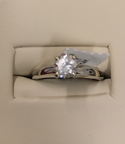 .73ct Solitaire Diamond Engagement Ring. 
