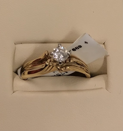 1/3CTW Diamond Bridal Set 