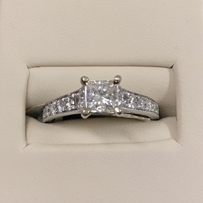 .53CTW Diamond Engagement Ring 