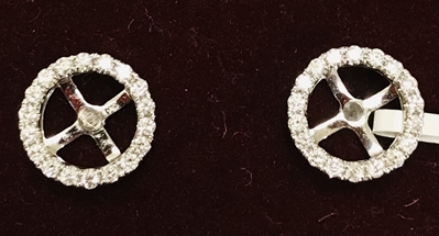 1/5ctw Diamond Earring Jackets 