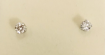 .45tw Diamond Earrings 