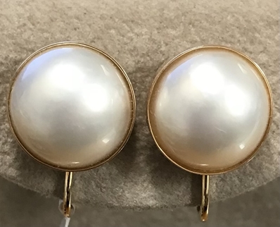 Cultured Pearl Earrings 