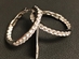 LaFonn 1.60TW CZ In and Out Hoop Earrings - 0832334