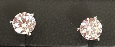 LaFonn SS 2ctw CZ Earrings 