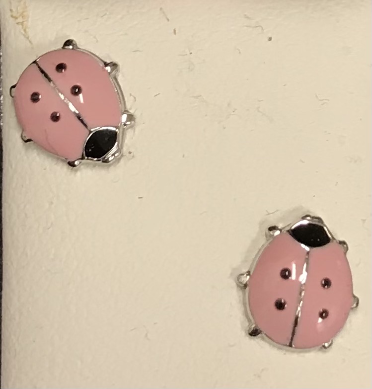 SS Ladybug Earrings 