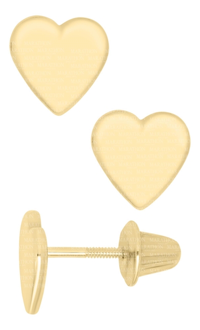 14K GOLD SAFETY EARRING 