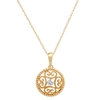 Ladies 10KT Gold .05 Ct. TW Diamond Pendant With 18" Chain 