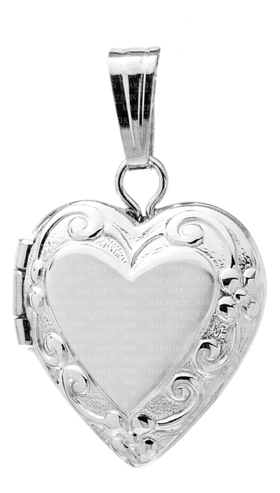 SS Baby Heart Locket Necklace 
