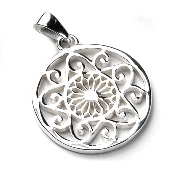Southern Gates® Small Cathedral Scroll Pendant 