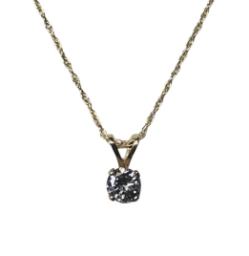 1/3CTW Diamond Pendant 