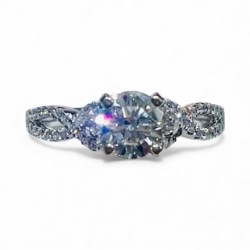 1.65CTW Diamond Engagement Ring 