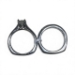14k Wedding Set .73ct Round Diamond - 01I1145