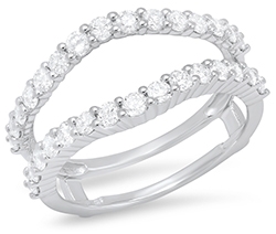 1ctw Diamond Insert Ring 