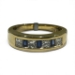 1CTW Sapphire and Diamond Band - 01EB1018