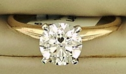 1ct Lab Grown Solitaire 
