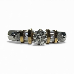 3/4CTW Diamond Engagement Ring 