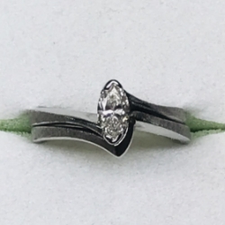 .35ct Marquise Cut Wedding Set 