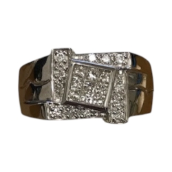 Gents 1/2cttw diamond ring 