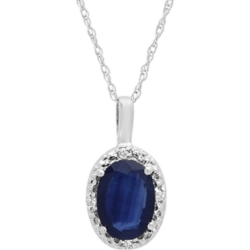 Sapphire & Diamond pendant 