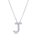 Sterling CZ Initials - 093 3596