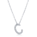 Sterling CZ Initials - 093 3596