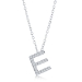 Sterling CZ Initials - 093 3596