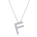 Sterling CZ Initials - 093 3596