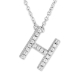 Sterling CZ Initials - 093 3596