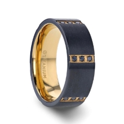 MURAMASA - Black Titanium & Diamond Band 