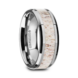 WHITETAIL - Tungsten & Antler Band 