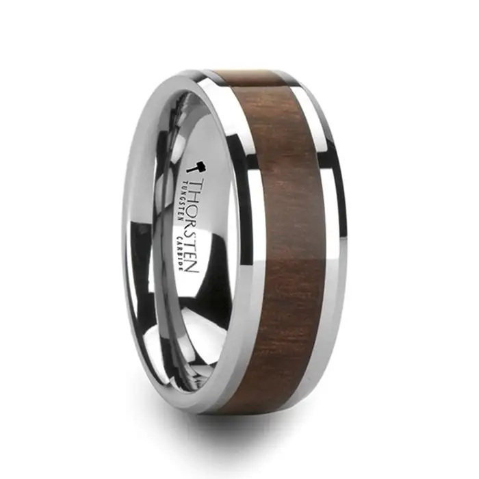 HAILFAX - Tungsten & Black Walnut Band 