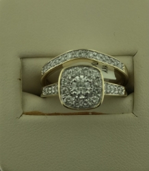 Ladies 10KY Gold Bridal Set 