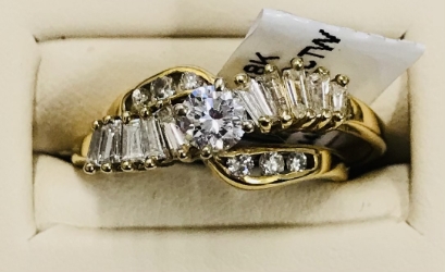 1/2ctw Diamond Wedding Set 
