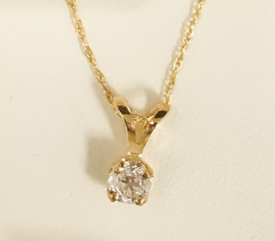 .33ct Diamond Pendant Necklace 