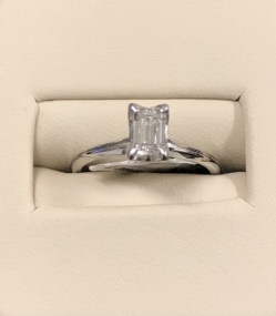 1/2CTW Solitare Diamond Engagement Ring 