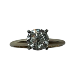Solitaire Lab Grown Diamond Ring 
