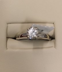 .73ct Solitaire Diamond Engagement Ring. 