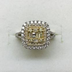 1ct Diamond Cocktail Ring 