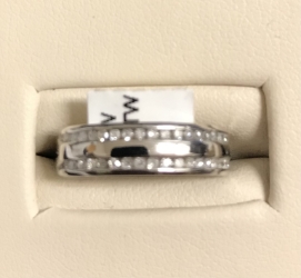 14KW 1/5CTW Diamond Wedding Band 