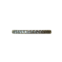 14K Yellow Gold Diamond Band 