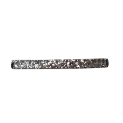 14K White Gold Diamond Band 