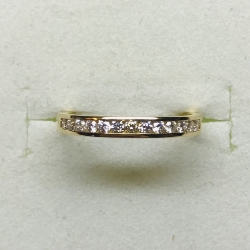 0.29ctw Diamond Channel-Set Band 