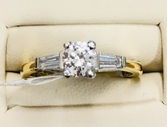 .65ctw Diamond Engagement Ring 