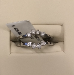 1/5ctw Diamond Insert Ring 
