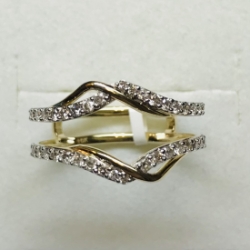 1/2CTW Diamond Insert Ring 