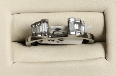 .27ctw Baguete Diamond Wrap  