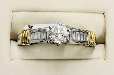 .65ctw Diamond Engagement Ring 