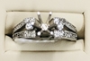 .35ctw Diamond Engagement Ring Mounting 