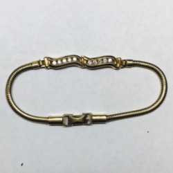 Diamond Wave Bracelet 
