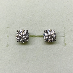 1.2ct Diamond Stud Earrings 